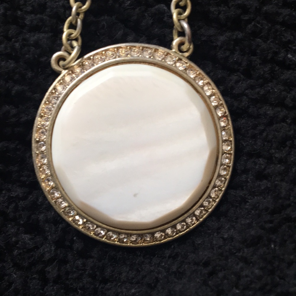 Danielle Stevens White pendant necklace